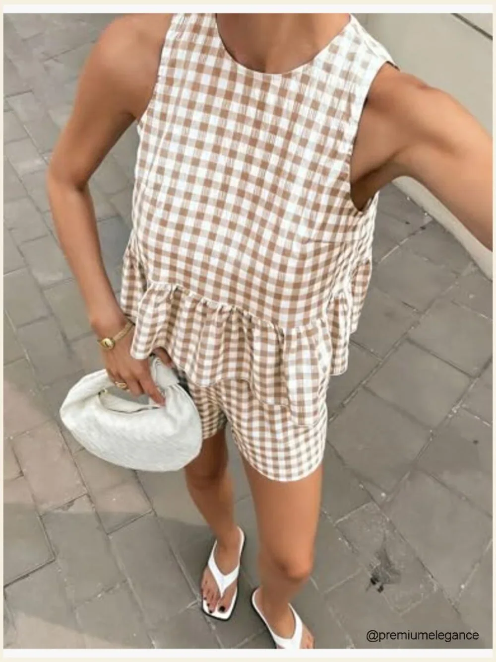 Women's 2 Piece Tank Top and Shorts Set Summer Casual Lounge
